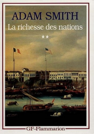 Adam Smith – La Richesse des nations – Vol. 1 a 5
