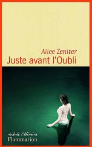 Alice Zeniter – Juste avant l’oubli