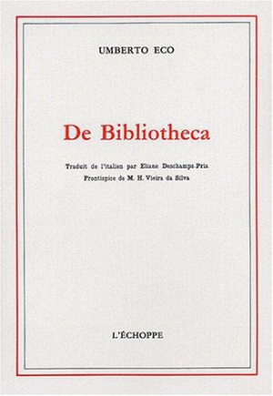 Umberto Eco – De bibliotheca